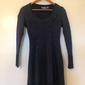 Vera wang long sleeve dress